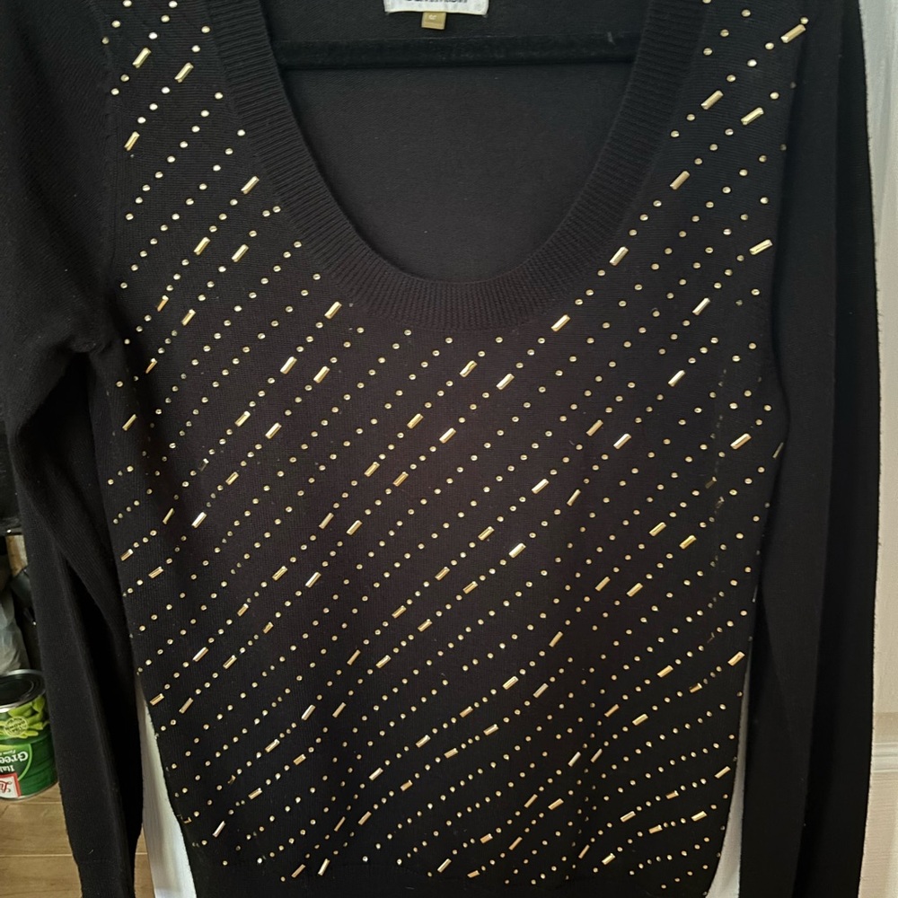 Calvin Klein Black Knit Sweater